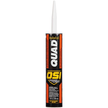 Osi Quad Beige Elastomeric Polymers Door	 Siding and Window Sealant 10 oz 1636980